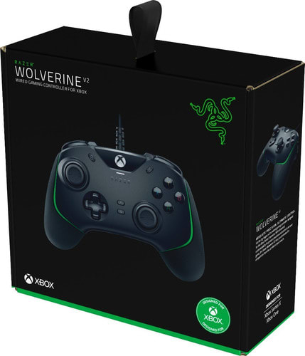 MANDO ALAMBRICO RAZER WOLVERINE V2 BLACK PARA XBOX ONE PC (RZ06-03560100-R3U1)2