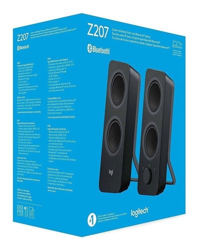 PARLANTES LOGITECH Z207 BLUETOOTH NEGRO (980-001295)1