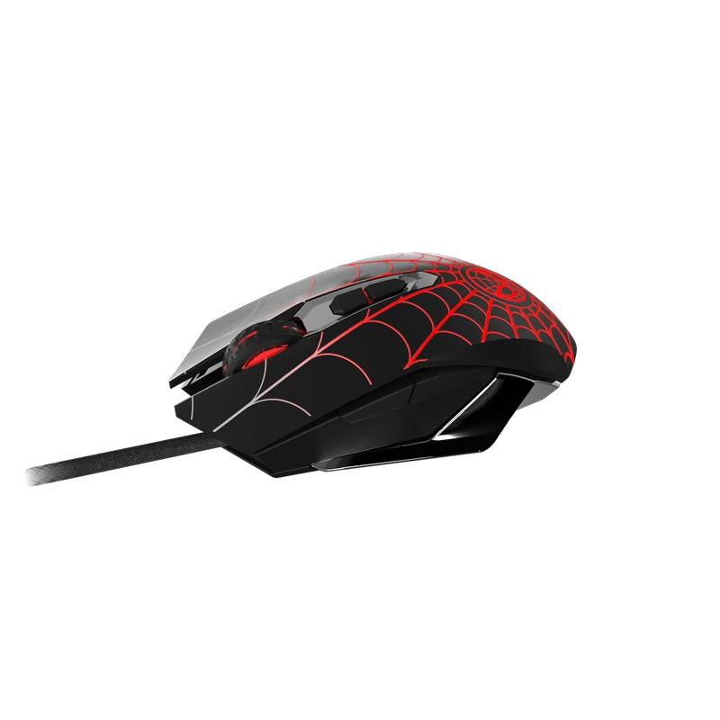MOUSE GAMER OPTICO XTECH SPIDERMAN MILES MORALES EDITION (XTM-M520SM)2