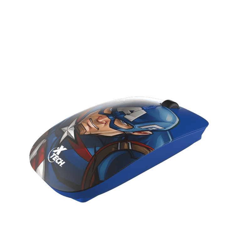 MOUSE INALAMBRICO XTECH EDICION CAPITAN AMÉRICA (XTM-M340CA)2