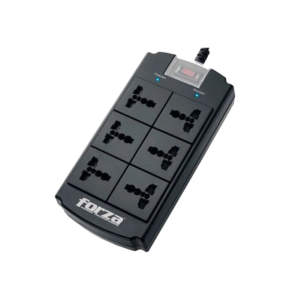 SUPRESOR DE PICOS FORZA 110/240V 1080W X 6 (FSP-06MN) 0