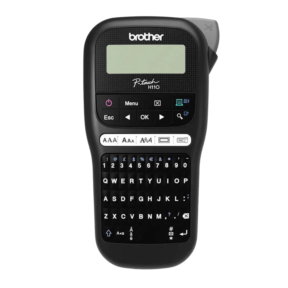 ROTULADORA PORTÁTIL BROTHER PARA ETIQUETA + 01 CINTA TZE231 (PTH110BK) (NT23) 0