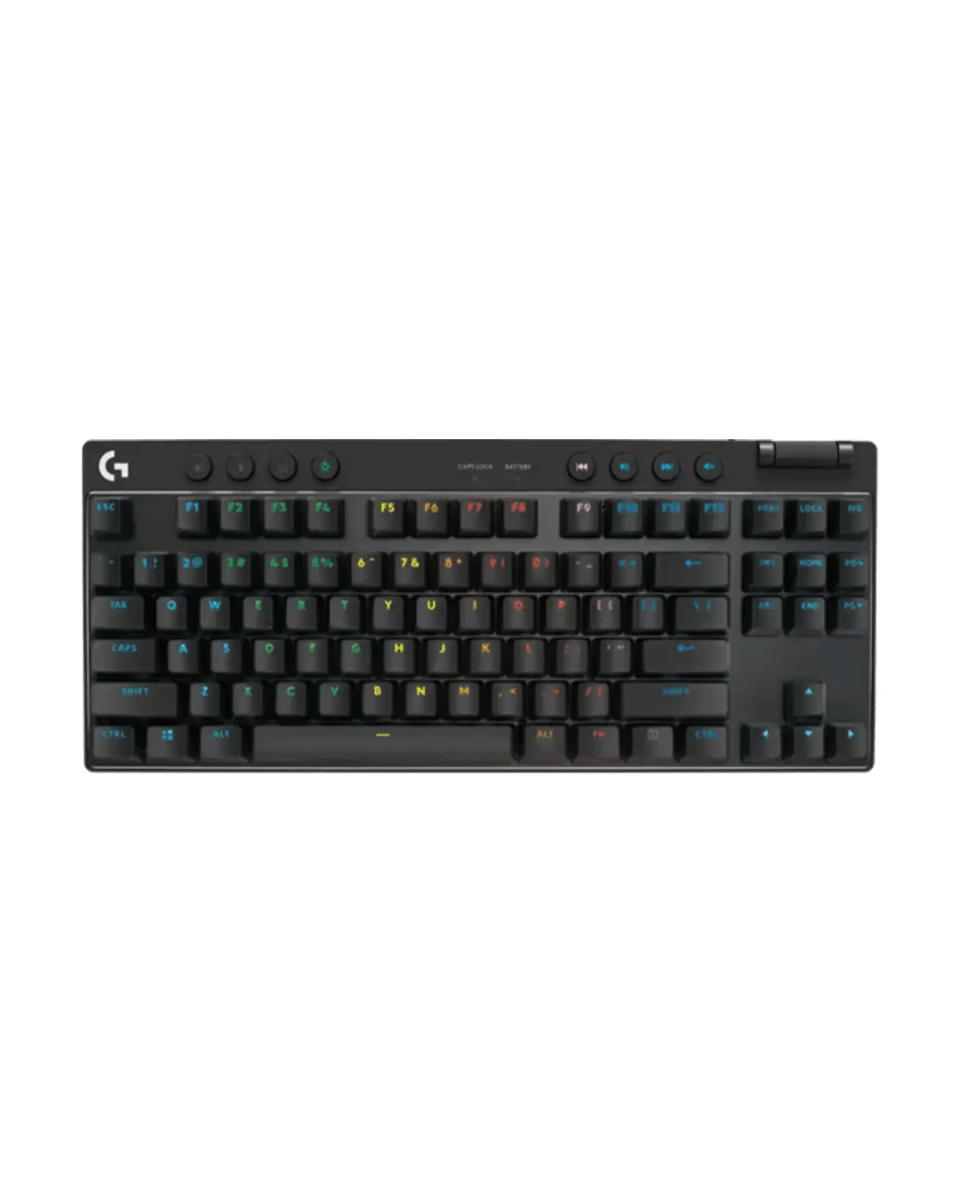 TECLADO LOGITECH PRO X TKL LIGHTSPEED USB BLACK (920-012127) (NT8) 2