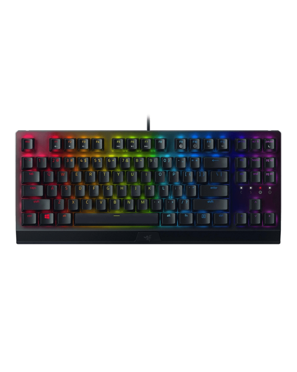 TECLADO RAZER BLACKWIDOW V3 TKL MECANICO SWITCH GREEN SP CHROMA BLACK (RZ03-03491200-R311) NT8 3