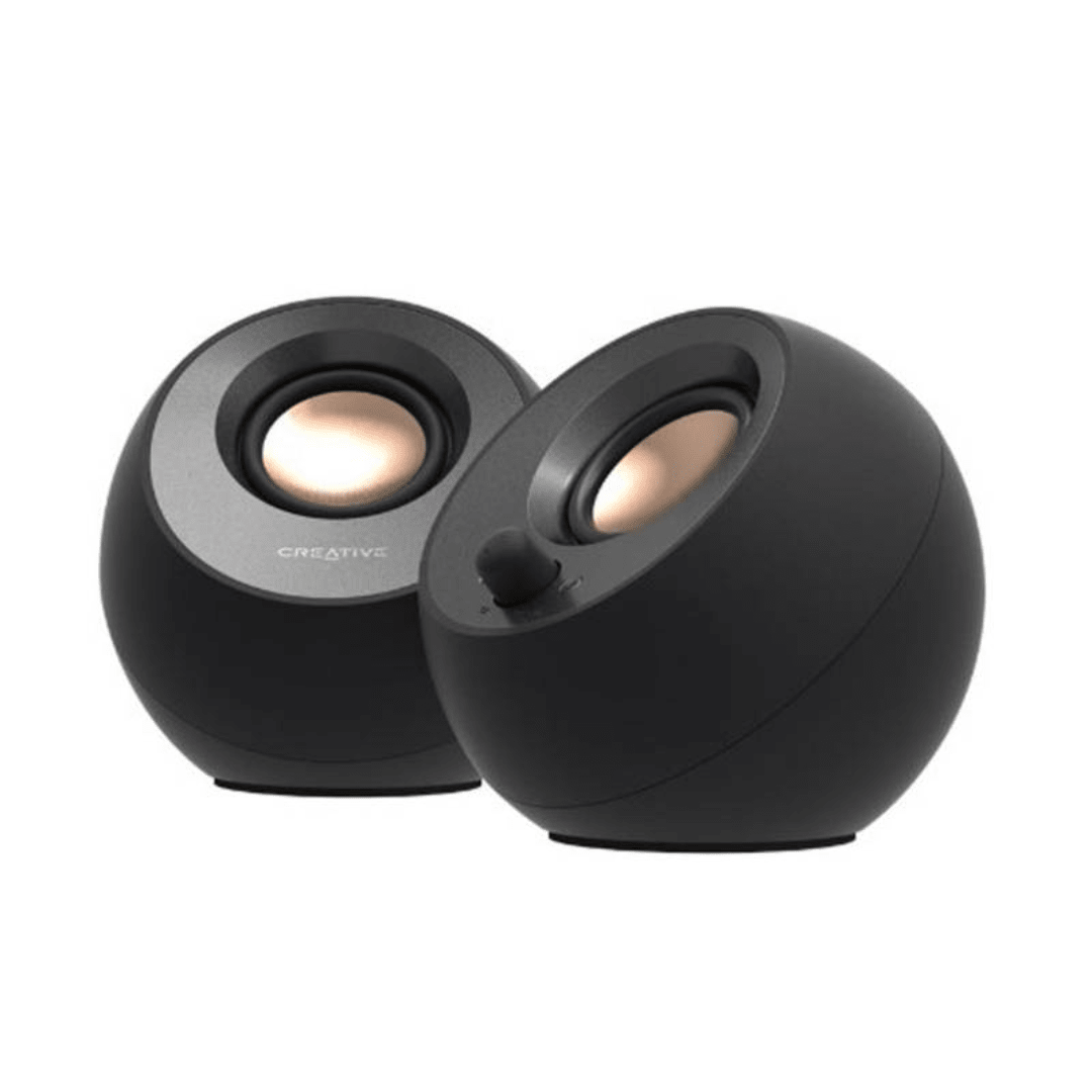 PARLANTE CREATIVE PEBBLE V3 2.0 8W/16W BT/3.5MM USB-C/AUDIO (51MF1700AA000) (NT8)2