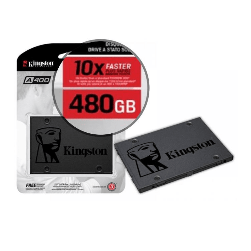 UNIDAD DE ESTADO SOLIDO KINGSTON SSD A400 480GB (SA400S37/480G) (NT3)3