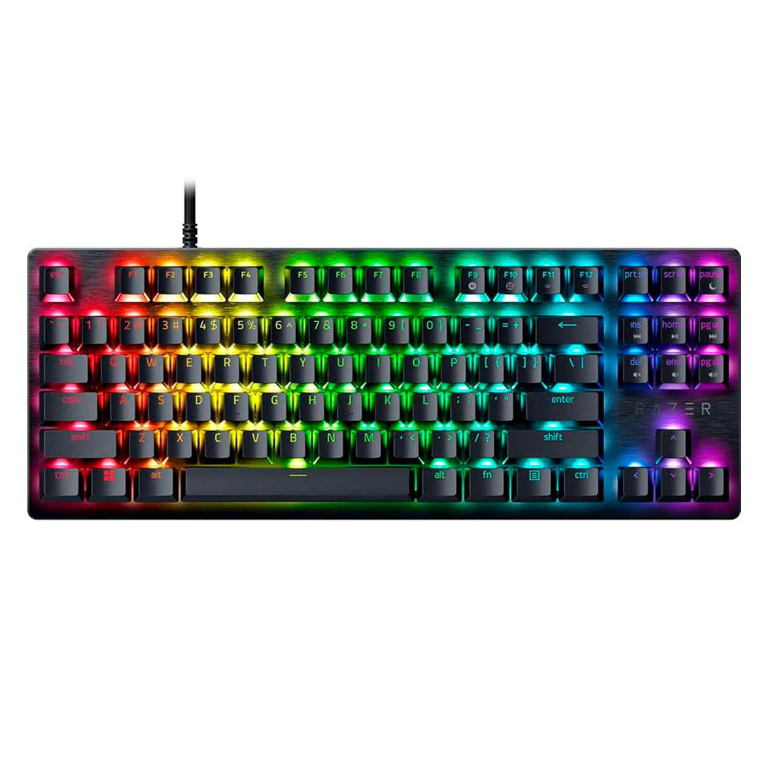 TECLADO RAZER HUNTSMAN V3 X TKL OPTO MECANICO SWITCH PURPLE SP CHROMA BLACK (RZ03-05021700-R311) NT8 0