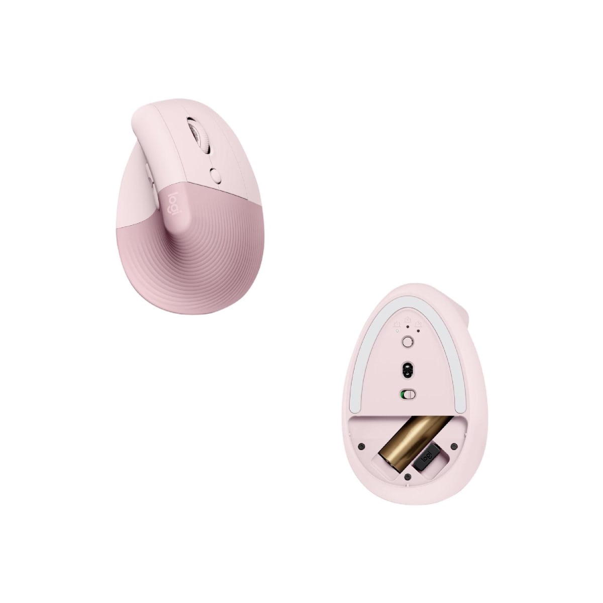 MOUSE LOGITECH LIFT VERTICAL WIRELESS ROSE (910-006472)1
