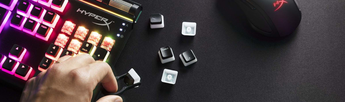 JUEGO DE TECLAS HYPERX PUDDING KEYCAPS PARA TECLADOS MECÁNICOS (HKCPXA-BK-LA/G) ESPAñOL3