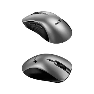 MOUSE GENIUS ERGO 8100S AI COPILOT WIRELESS 6-BOT SILENT SILVER/GRAY (31030040404) (NT8)3