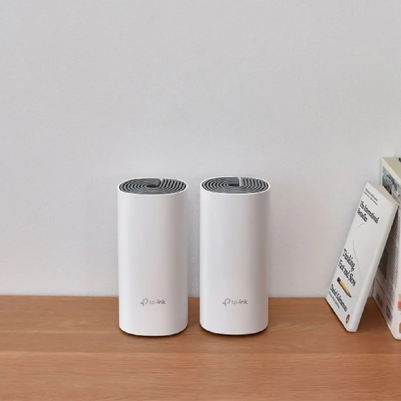 SISTEMA DE WIFI TP-LINK MESH DECO E4 (PAQX2) AC1200 2BAND (Deco E4(2-pack)) (NT6)3