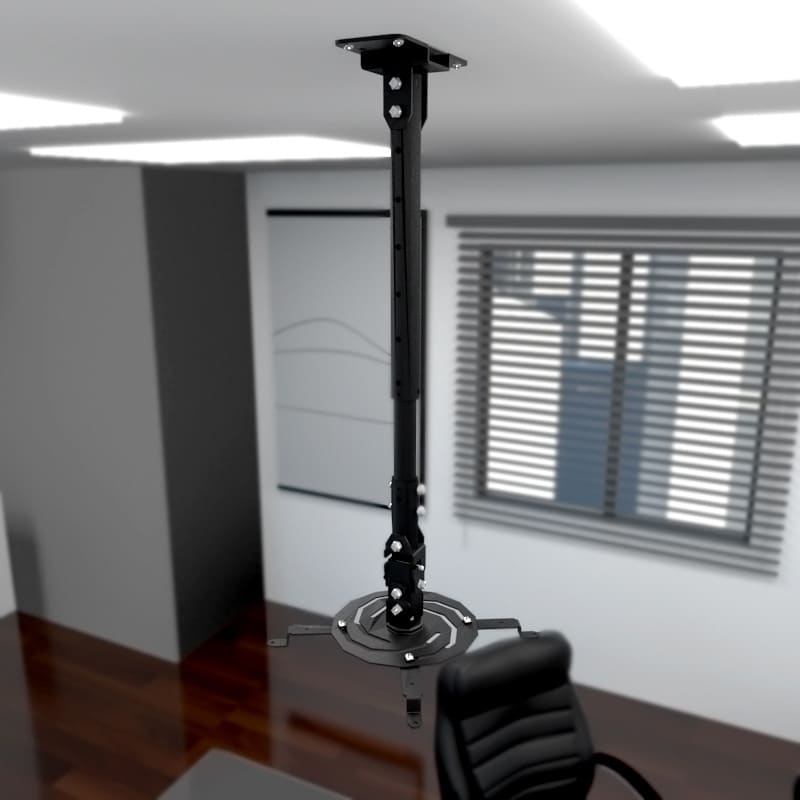 KIT DE MONTAJE PARA PROYECTOR KLIP XTREME INCLINADO/GIRATORIO ACERO (KPM-610B) (NT3)3