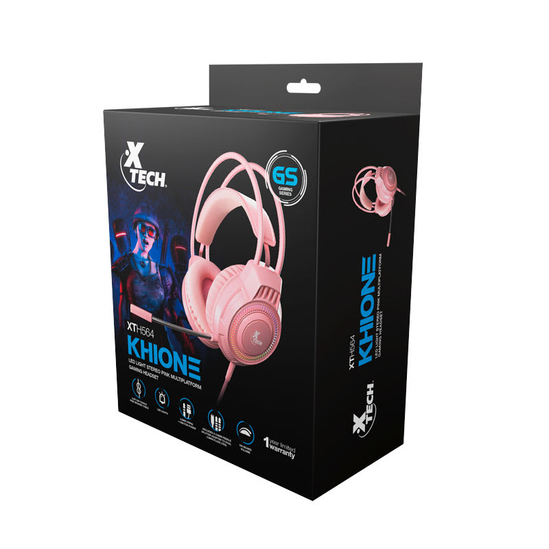 AURICULAR XTECH KHIONE ESTEREO MULTIPLATAFORMA LED (XTH-564)2