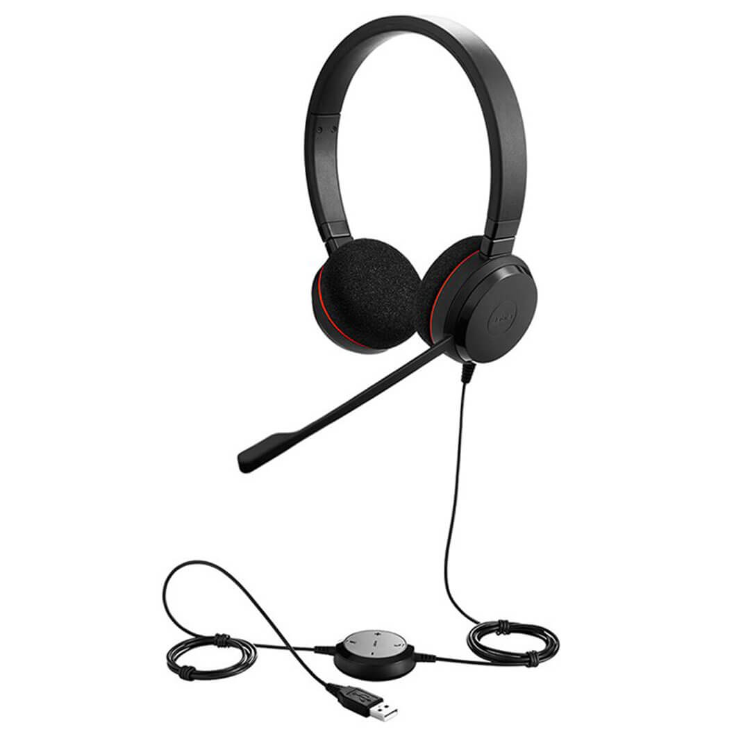 AURICULAR JABRA EVOLVE 20 STEREO UC USB (4999-829-209) 2