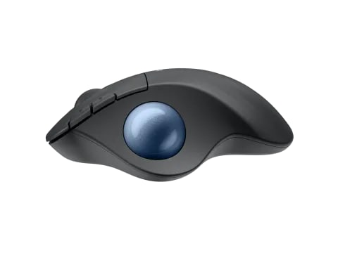 MOUSE LOGITECH ERGO M575S TRACKBALL SILENT WIRELESS BOLT/BLUETOOTH USB-A BLACK (910-007031) (NT8)4