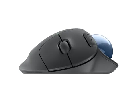 MOUSE LOGITECH ERGO M575S TRACKBALL SILENT WIRELESS BOLT/BLUETOOTH USB-A BLACK (910-007031) (NT8)3