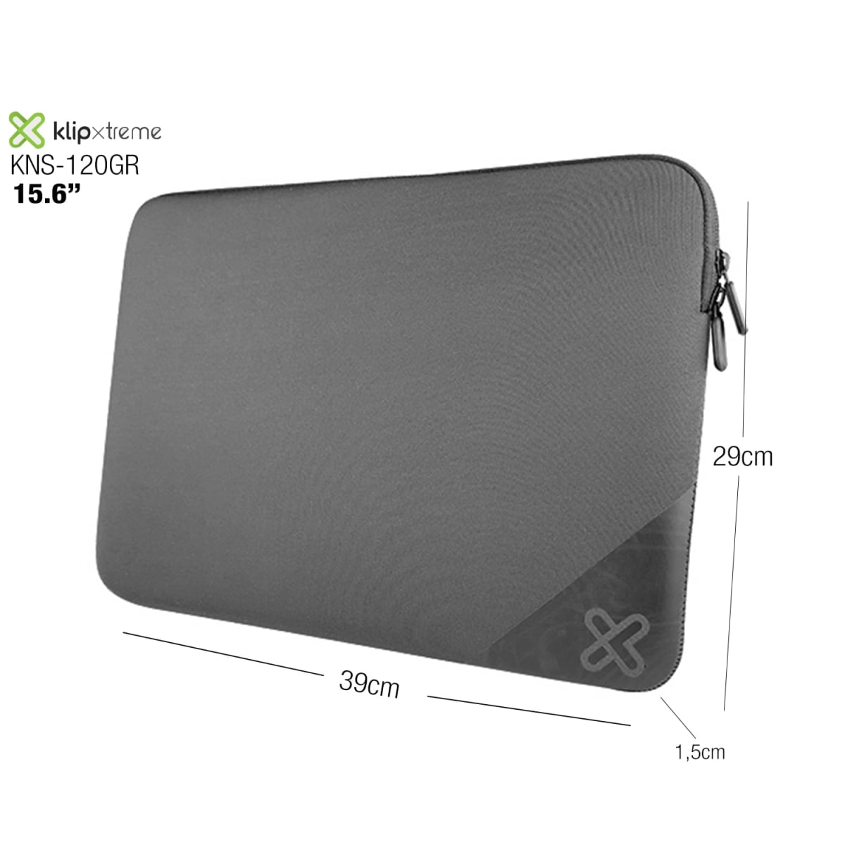 FUNDA PARA LAPTOP KLIPXTREME NEOACTIVE 15.6