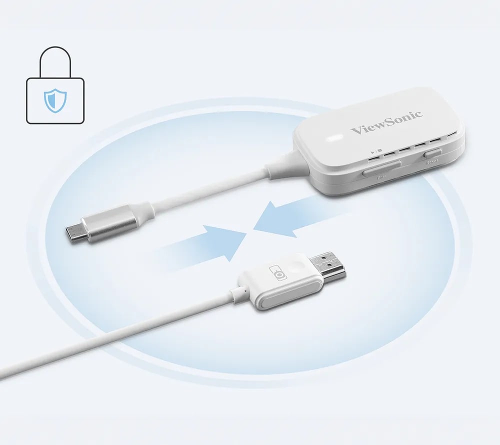 KIT INALAMBRICO DE PROYECCIÓN DE VIDEO VIEWSONIC WIRELESS PLUG AND PLAY FHD 1080P (PJ-WPD-700) NT32