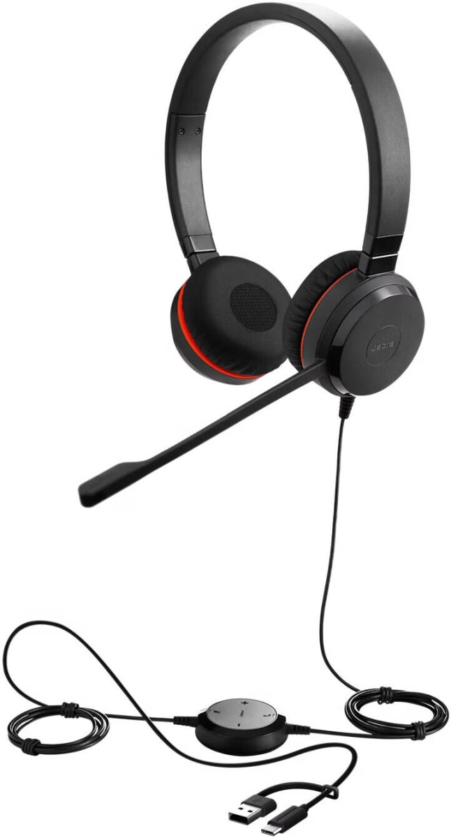 AURICULAR JABRA ENGAGE VOLVE 30 II - USB-C/A ESTÉREO UC (5399-829-369) 0