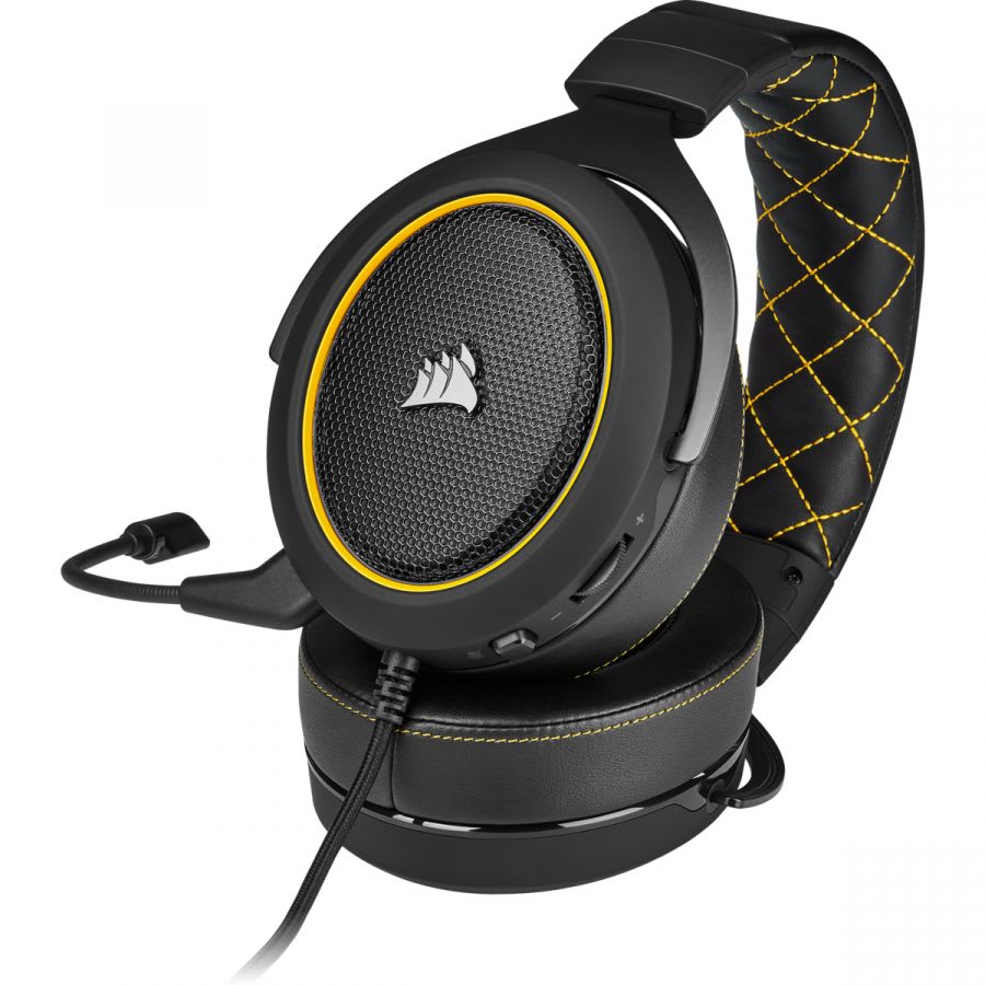 AURICULAR CORSAIR ESTEREO HS60 7.1 AMARILLO (CA-9011214-NA)7