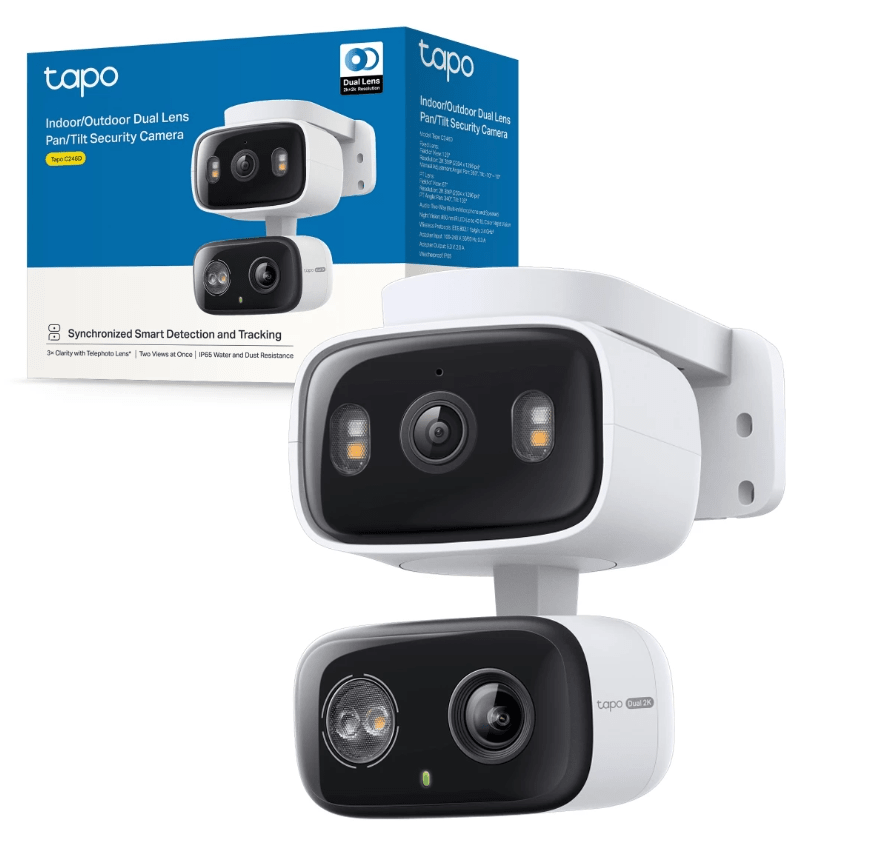 CAMARA DE SEGURIDAD TAPO C246D CON DOBLE LENTE PANORAMICA/INCLINADA (1770500266)2