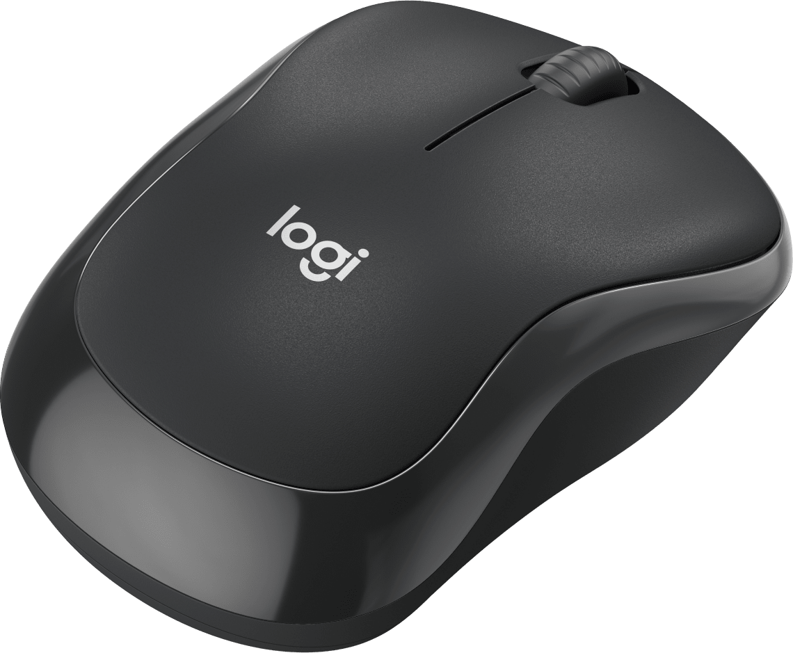 MOUSE LOGITECH M240 SILENT WIRELESS BT BLACK (910-007113) (NT8) 0