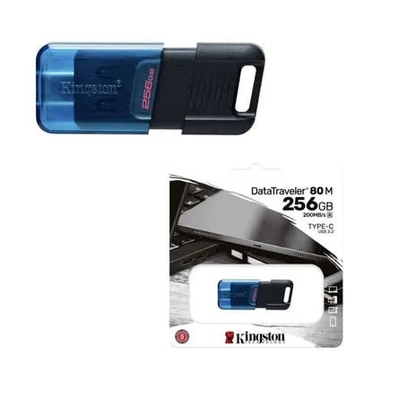 MEMORIA USB KINGSTON DATATRAVELER 80M 256GB USB-C 3.2 (DT80M/256GB)4