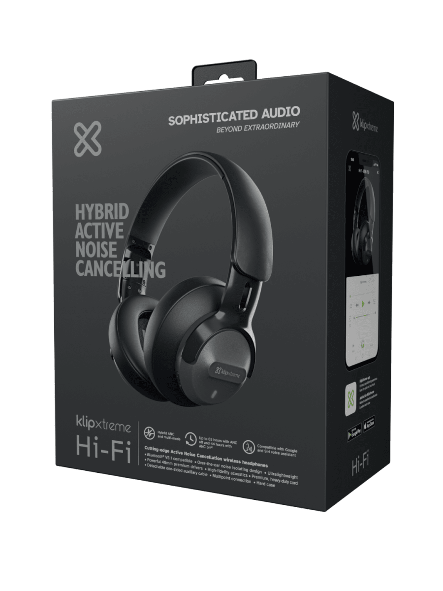 AURICULAR KLIPXTREME PREMIUM ANC GRAY (KNH-750GR) (NT3) 0