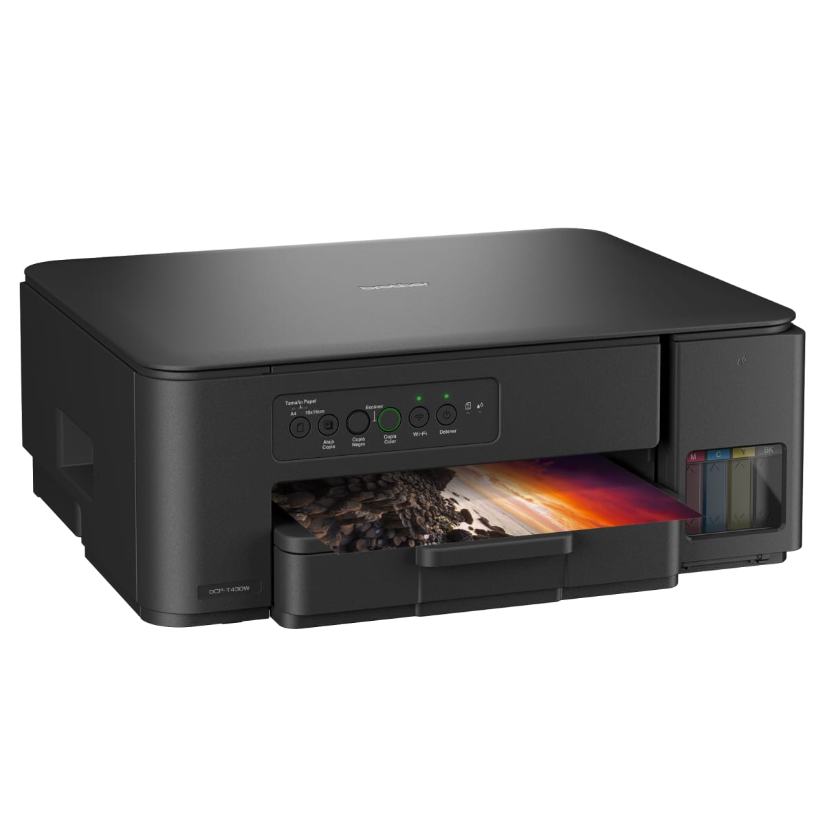 IMPRESORA BROTHER MULTIFUNCIONAL 3 EN 1 INKBENEFIT TANK DCP-T430W INALAMBRICO WIFI (DCP-T430W) (NT7)2