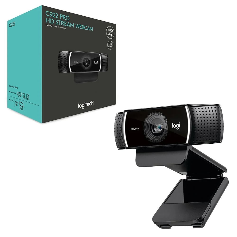 CAMARA WEB LOGITECH C922 PRO HD STREAM (960-001087)3