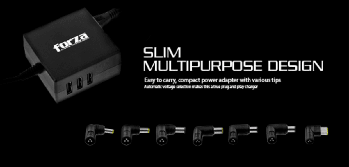 ADAPTADOR UNIVERSAL FORZA 90W PARA LAPTOP (FNA-790)2