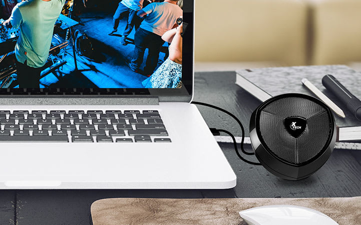 PARLANTE XTECH IKONIC 2.0 STEREO MULTIMEDIA BLACK (XTS-111)2