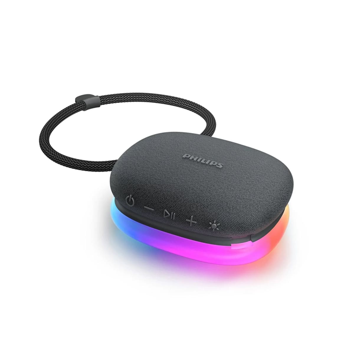 PARLANTE PHILIPS TAS2307 RGB BLUETOOTH 7H 5W/10W USB-C BLACK (TAS2307BK) NT8 0