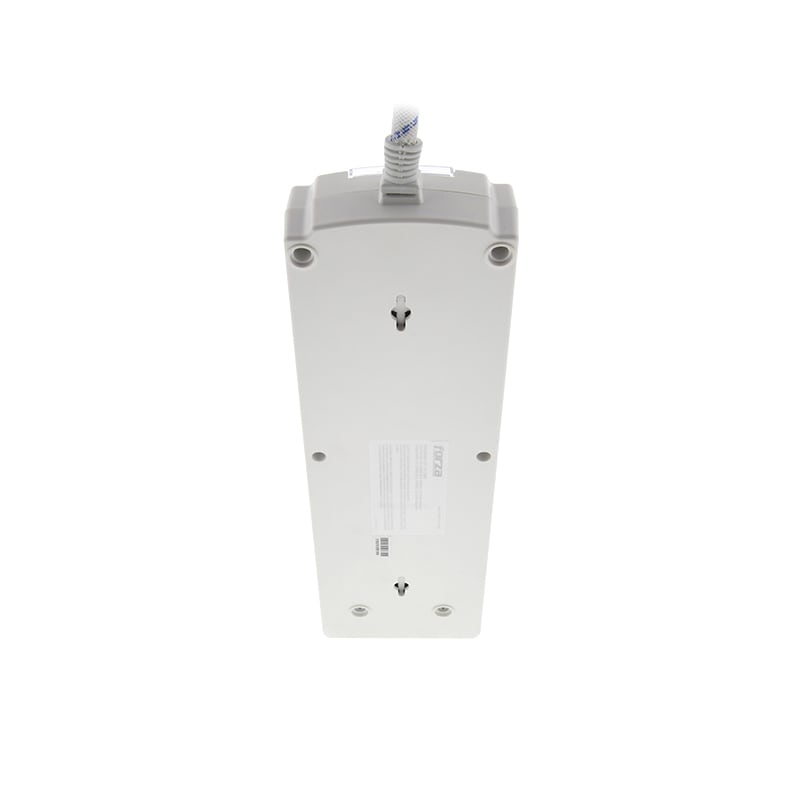 REGLETA SUPRESORA DE PICOS 110/240V 1800J (FSP-1011USBW) (NT6)2