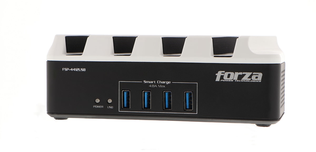ESTACIÓN DE CONEXIÓN Y CARGA FORZA FSP 4412USB2