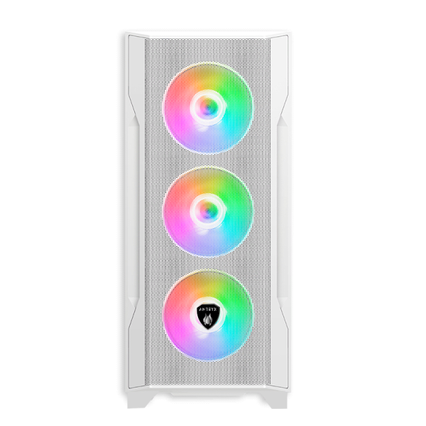 CASE ANTRYX FX 710 WHITE, ARGB FAN X4, USB TIPO-C (AC FX710W) (NT21)2