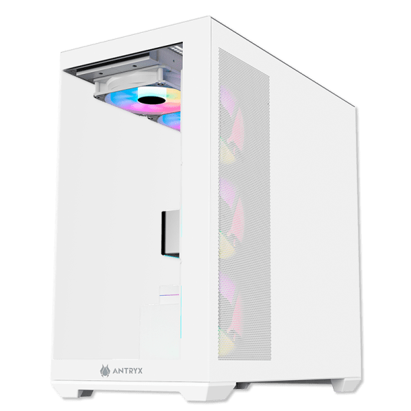 CASE ANTRYX FX 750 WHITE, ARGB FAN X4, USB TIPO-C (AC FX750W) (NT21)3