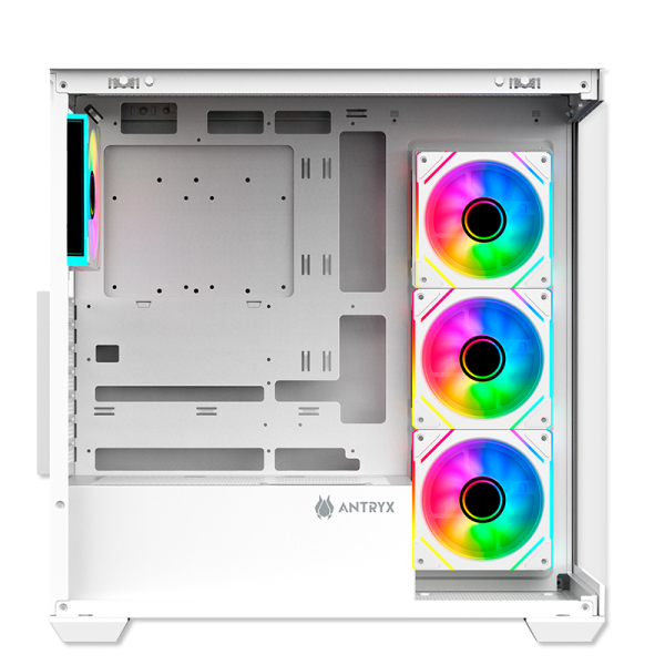 CASE ANTRYX FX 750 WHITE, ARGB FAN X4, USB TIPO-C (AC FX750W) (NT21)4