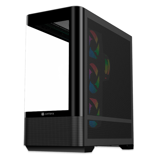 CASE ANTRYX FX 830 BLACK, INFINITY ARGB FAN X4, USB TIPO-C (AC-FX830K) (NT21)4