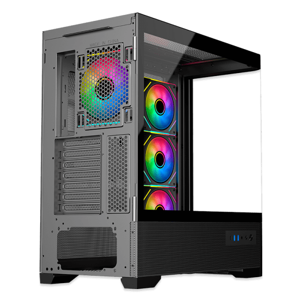 CASE ANTRYX FX 830 BLACK, INFINITY ARGB FAN X4, USB TIPO-C (AC-FX830K) (NT21)5