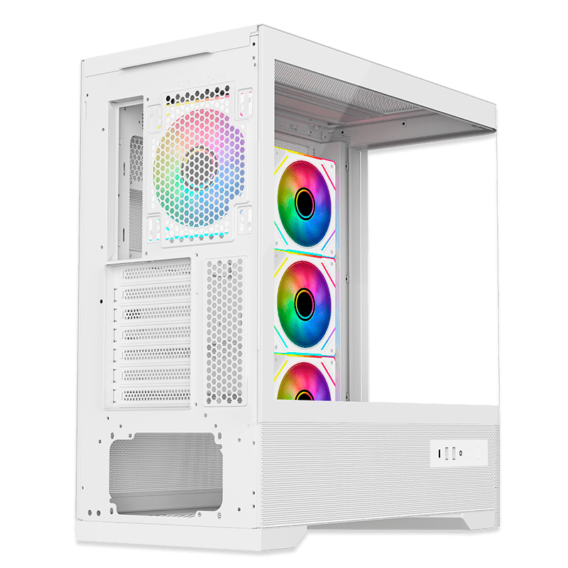 CASE ANTRYX FX 830 WHITE, INFINITY ARGB FAN X4, USB TIPO-C (AC-FX830W) (NT21)5