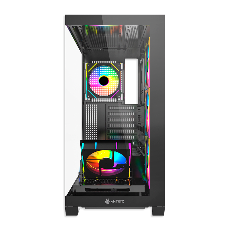 CASE ANTRYX FX 850 PRO BLACK, INFINITY ARGB FAN X5, USB TIPO-C (AC-FX850KP) (NT21)3