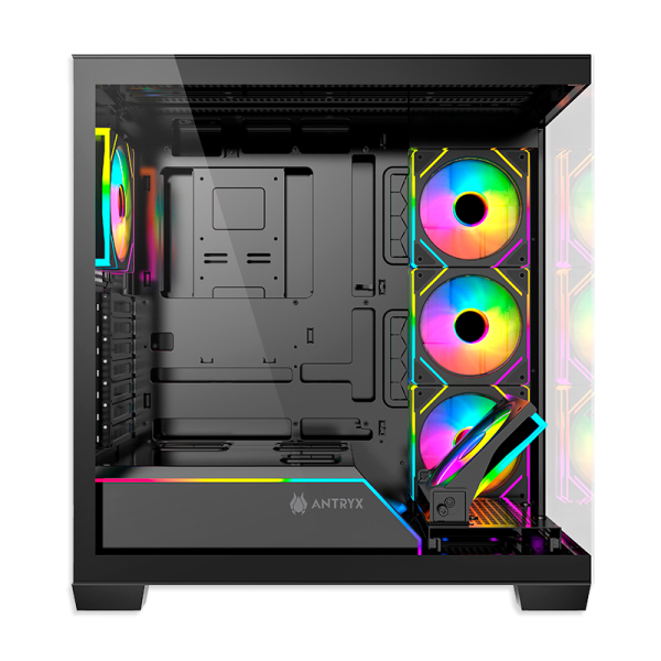 CASE ANTRYX FX 850 PRO BLACK, INFINITY ARGB FAN X5, USB TIPO-C (AC-FX850KP) (NT21)2
