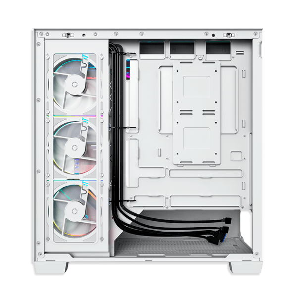 CASE ANTRYX FX 850 PRO-WHITE, INFINITY ARGB FAN X5, USB TIPO-C (AC-FX850WP) (NT21)4