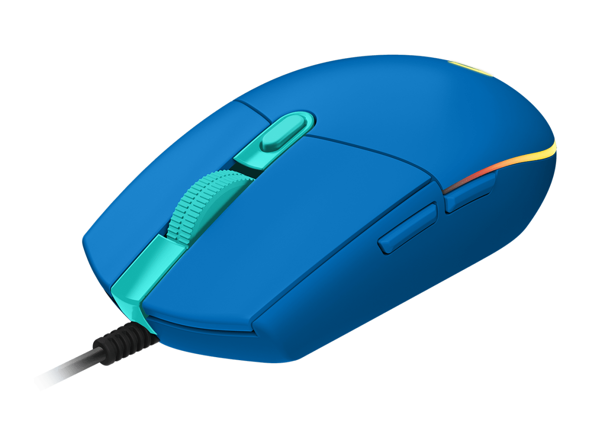 MOUSE LOGITECH G203 GAMING LIGHTSYNC BLUE (910-005792)4