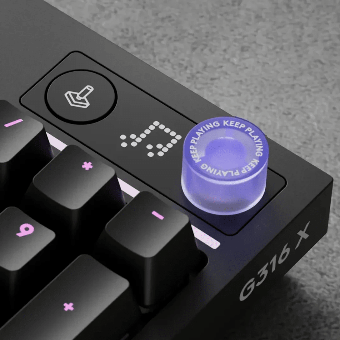 TECLADO LOGITECH G G316 X 98 MECANICO 8HZ, LIGHTSYNC RGB, NEGRO (920-014183) (NT8)4