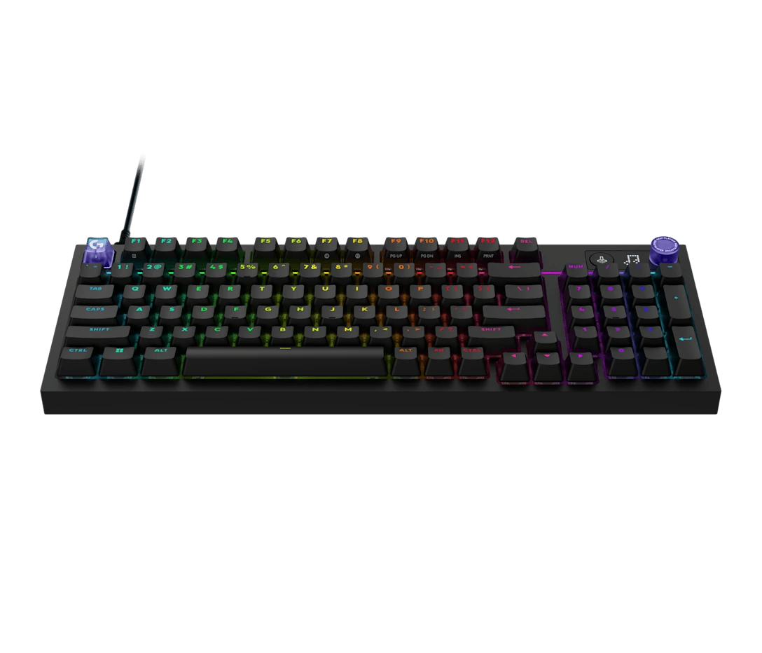 TECLADO LOGITECH G G316 X 98 MECANICO 8HZ, LIGHTSYNC RGB, NEGRO (920-014183) (NT8)3