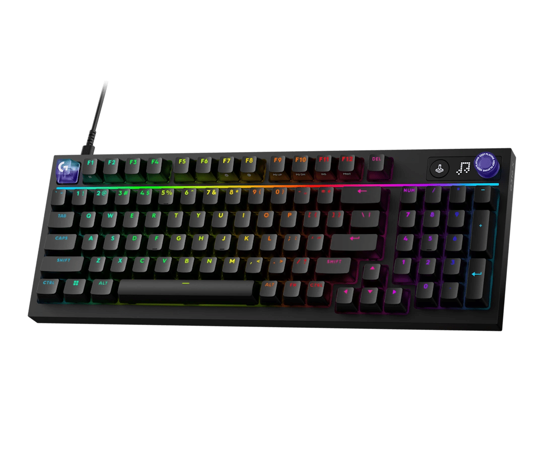 TECLADO LOGITECH G G316 X 98 MECANICO 8HZ, LIGHTSYNC RGB, NEGRO (920-014183) (NT8)2
