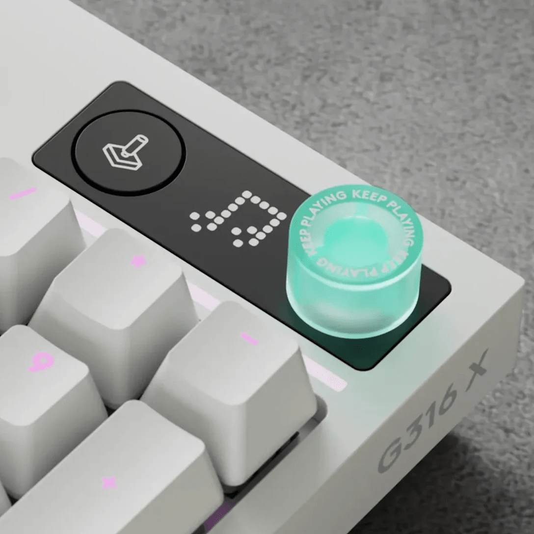 TECLADO LOGITECH G512 X 75 TACTILE ANALÓGICO + MECÁNICO/WIRED USB-C/8000HZ/RGB WHITE (920-013948)(NT8)3
