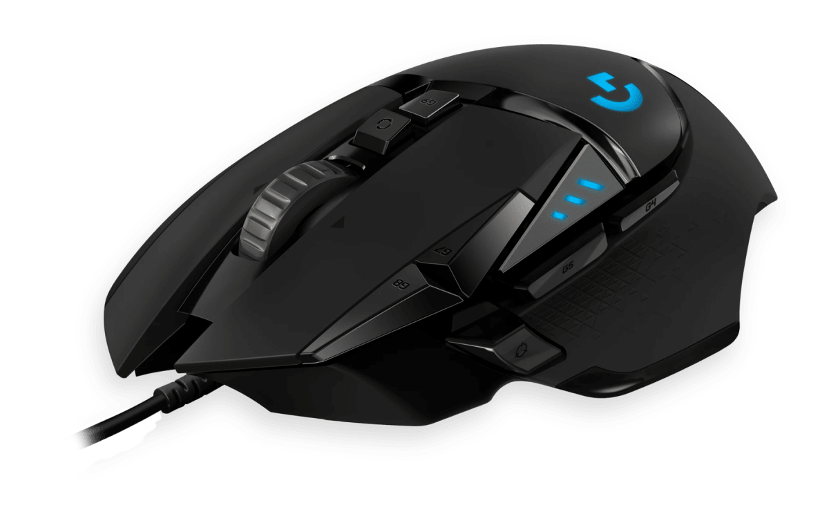 MOUSE LOGITECH G502 HERO RGB NEGRO (910-005550) (NT8)4